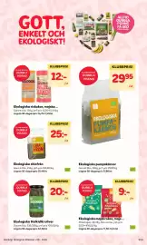 MatArket reklamblad vecka 36 Sida 9: Garant chiafrön €25,00, Garant ekologiska halkidiki oliver €20,00