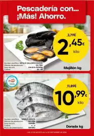 Folleto FROIZ semana 36 Página 2: Dorada kg €10,99, Mejillón kg €2,45