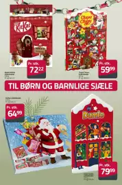 Fleggaard avis Side 16: Chupa Chups Julekalender €59,99, Nestlé KitKat Julekalender €72,22