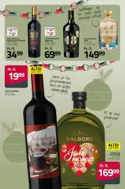 Fleggaard avis Side 19: Rocca Maximus Negroamaro Zinfandel €34,99, Clementine Gin Likør €149,99