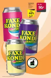 Fleggaard avis Side 27: Faxe Kondi 0 kal. Pink, Eksotisk el. Lemon €50,00