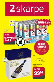 Fleggaard avis Side 28: Smirnoff Ice Extreme €157,57, Castel del Lago Pinot Grigio €99,99