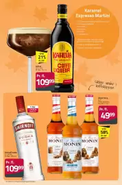 Fleggaard avis Side 33: Monin Sirup €49,99, Kahlua €109,99