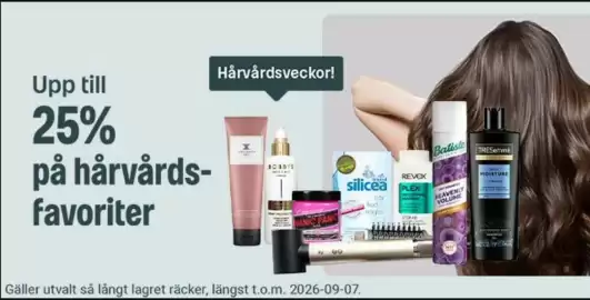 Apotea reklamblad vecka 36 Sida 1