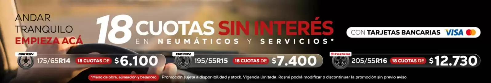 Catálogo Neumáticos Rosmi Página 1