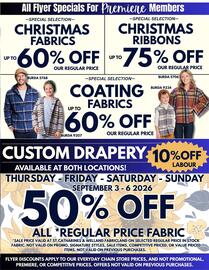 Fabricland flyer Page 2