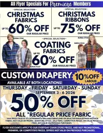 Fabricland flyer Page 2