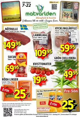 Matvärlden Tensta (giltig till och med 6-09)