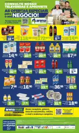 Folheto Arena Atacado Página 1: Extrato de Tomate Quero €10,39, Farinha de trigo para pastel dona benta €14,79