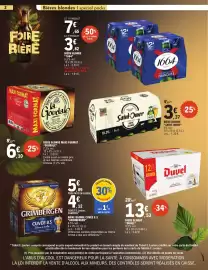 Catalogue E.Leclerc Express | OP REGION - FOIRE A LA BIERE page 2
