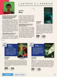 Catalogue E.Leclerc Espace Culturel | La rentrée littéraire page 11