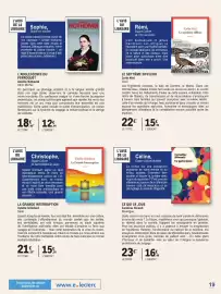 Catalogue E.Leclerc Espace Culturel | La rentrée littéraire page 19