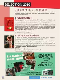Catalogue E.Leclerc Espace Culturel | La rentrée littéraire page 2