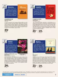 Catalogue E.Leclerc Espace Culturel | La rentrée littéraire page 5