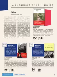 Catalogue E.Leclerc Espace Culturel | La rentrée littéraire page 7