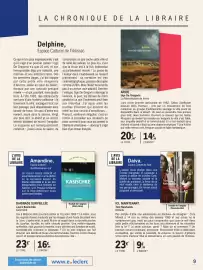 Catalogue E.Leclerc Espace Culturel | La rentrée littéraire page 9