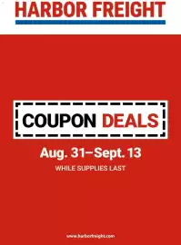 Harbor Freight Tools weekly ad Page 1
