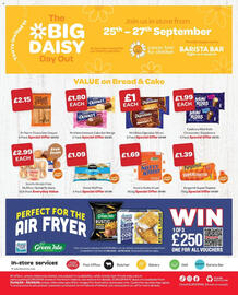 Spar leaflet week 36 Page 8: Irwin's Nutty Krust €1,95, Cadbury mini rolls €2,15