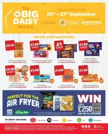 Spar leaflet week 36 Page 8: Irwin's Nutty Krust €1,95, Cadbury mini rolls €2,15