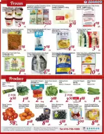 Foody Mart flyer week 35 Page 3: Sunset sweet bell peppers €2,88, D'Original purple yam cake €4,98