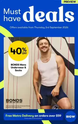 BIG W catalogue (valid until 9-09)