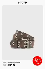 Cropp gazetka tydzień 36 Strona 10: Pasek z metalowymi detalami Cropp €39,99