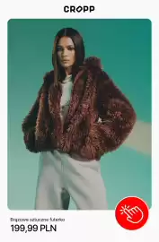 Cropp gazetka tydzień 36 Strona 7: Brązowe sztuczne futerko Cropp €199,99
