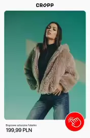 Cropp gazetka tydzień 36 Strona 9: Brązowe sztuczne futerko Cropp €199,99