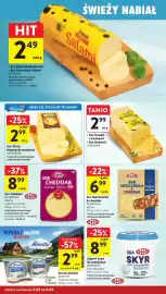 Intermarche gazetka tydzień 36 Strona 18: Ser mozzarella & cheddar MLEKOVITA €6,99