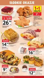 Intermarche gazetka tydzień 36 Strona 24: Miodownik Kraina Wypieków €14,99, Sernik baskijski KRAINA WYPIEKÓW €12,99