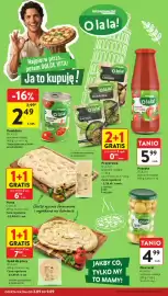 Intermarche gazetka tydzień 36 Strona 30: Spód do pizzy O LA LA! €7,00, Pinsa O LA LA! €6,50