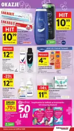 Intermarche gazetka tydzień 36 Strona 37: Dezodorant Rexona spray €12,99, Środek do higieny intymnej LACTACYD €12,99