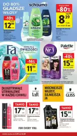 Intermarche gazetka tydzień 36 Strona 38: Palette Farba do włosów INTENSIVE COLOR CREME €15,99, Żel pod prysznic FA €11,99