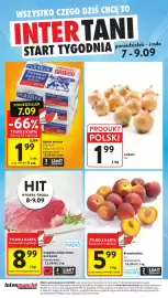 Intermarche gazetka tydzień 36 Strona 44: Cebula luz €1,99, Brzoskwinia luz €5,99