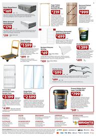 Brights Hardware catalogue Page 2: Tolsen Foldable Platform Truck €899,00, Nutech Grooved Fascia Board €179,00