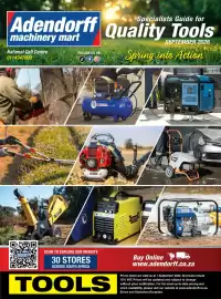 Adendorff Machinery Mart catalogue Page 1