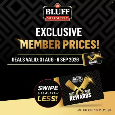 Bluff Meat Supply (valid until 6-09)