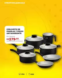 Encarte Casa e Vídeo Página 2: Conjunto de panelas 7 peças antiaderente €279,80