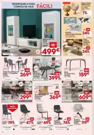 Folheto Conforama Página 6: Mesa de jantar extensível nungwi €399,70, Mesa de jantar extensível olivia €299,00