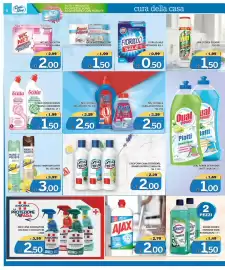 Volantino Deter Shop Pagina 8: Dual Power Piatti €1,00, Emulsio mangiapolvere €3,00