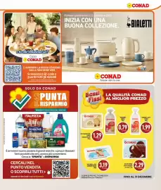 Volantino Conad Margherita settimana 36 Pagina 5: Panini al latte Conad €1,99, Gelato Conad panna ricoperto al cacao €2,29