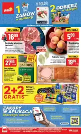 Polomarket gazetka tydzień 36 Strona 1: Kawa mielona Jacobs Krönung €27,95, Karkówka wieprzowa bez kości €16,99