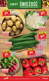 Polomarket gazetka tydzień 36 Strona 12: Ziemniaki jadalne polskie €1,29, Kalafior polski €5,99
