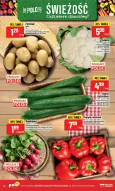 Polomarket gazetka tydzień 36 Strona 12: Ziemniaki jadalne polskie €1,29, Kalafior polski €5,99