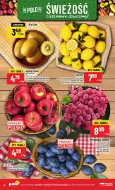 Polomarket gazetka tydzień 36 Strona 14: Winogrona różowe €8,99, Kiwi Gold €3,49