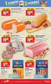 Polomarket gazetka tydzień 36 Strona 20: Salceson włoski €19,99, Szynka konserwowa Rzeźnik Szymon €19,99