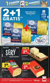 Polomarket gazetka tydzień 36 Strona 23: Ser tylżycki €2,19, Ser mozzarella €2,39