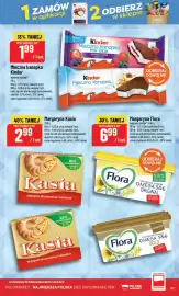 Polomarket gazetka tydzień 36 Strona 27: Margaryna Flora Original €6,99, Mleczna kanapka Kinder owoce leśne €1,99