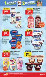 Polomarket gazetka tydzień 36 Strona 28: Deser Monte Zott €3,39, Jogurt z topperem Olma Olmíci Piškotíci €2,29