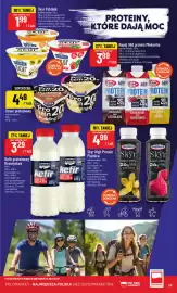 Polomarket gazetka tydzień 36 Strona 29: Skyr waniliowy Polmlek €1,99, Deser proteinowy czekoladowy Olma ProTein 20 €4,49